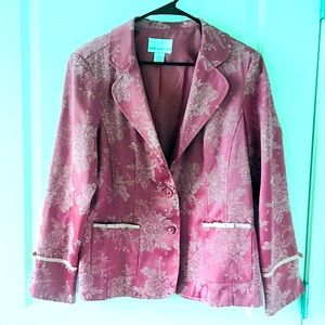 Embroidered Blazer